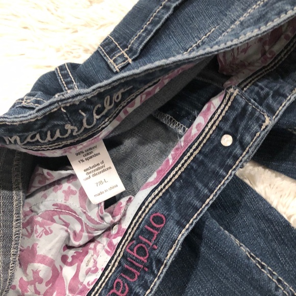 Maurice premium boot cut jeans sz 7/8 long - Picture 3 of 6